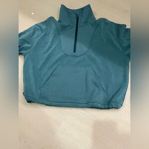 Lululemon Green Zip-Up Sweatshirt – Women’s Size 6 – Preloved Athleisure